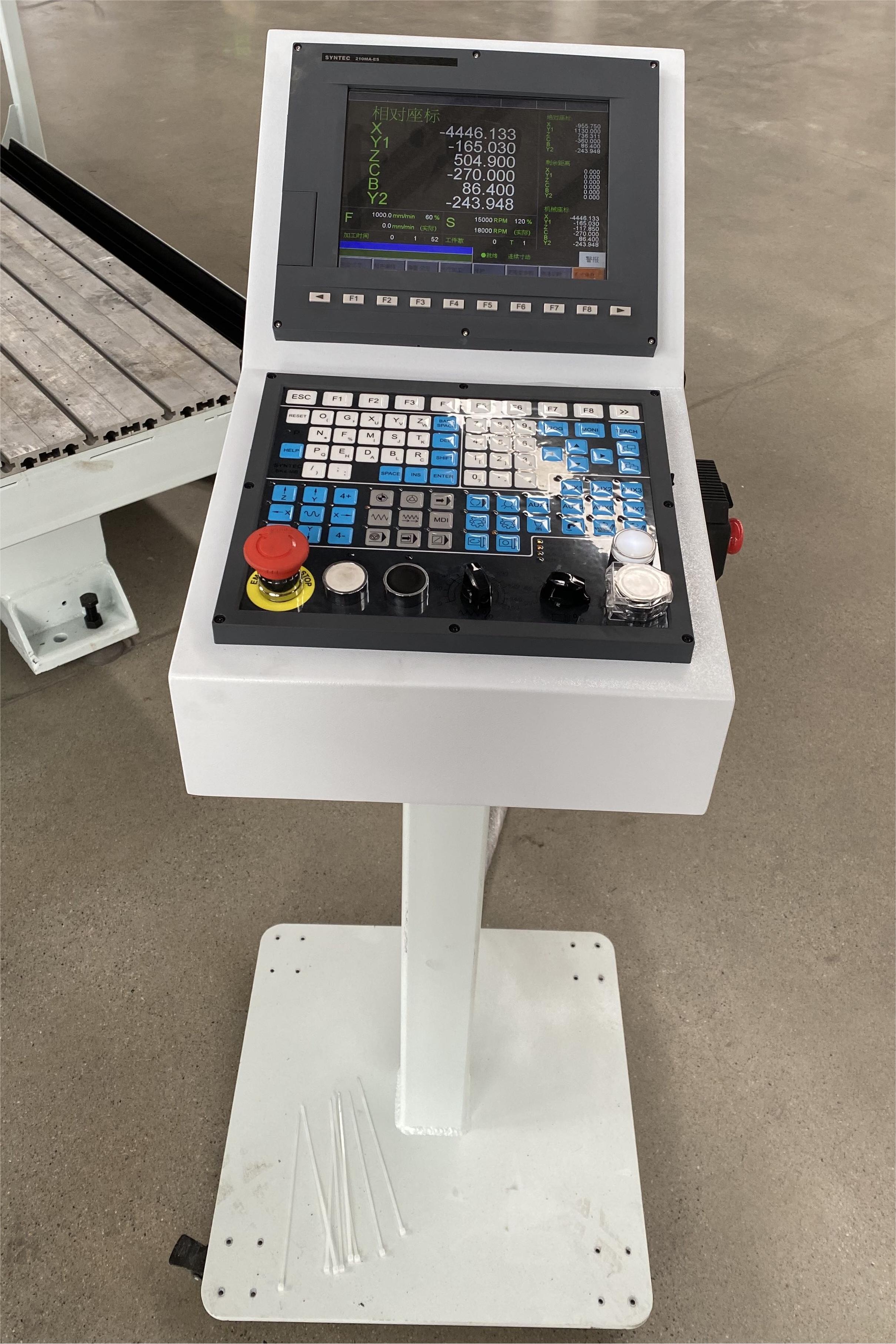 4.Syst&egrave;me CNC de liaison &agrave; cinq axes SYNEC