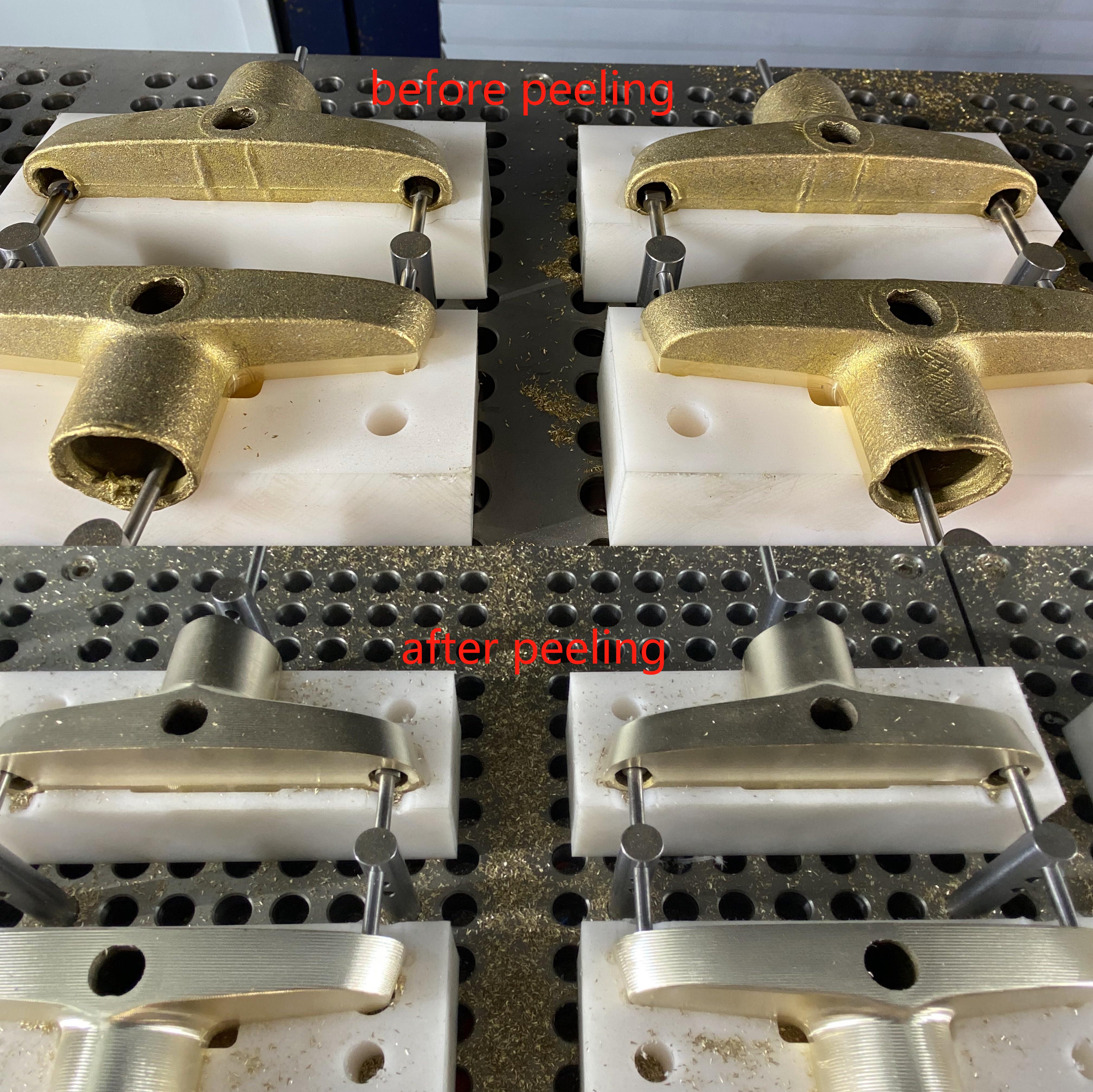 Machine de meulage, d'épluchage, de sculpture et de fraisage CNC à 8 stations pour la production de robinets 