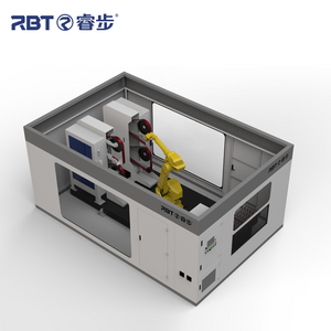 Machine de meulage et de polissage CNC robotique RBT pour la fabrication de robinets, approuvée CE 