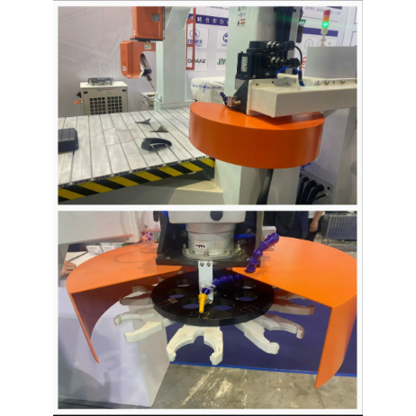 Machine CNC multi-axe à grande vitesse pour le traitement des matériaux composites
