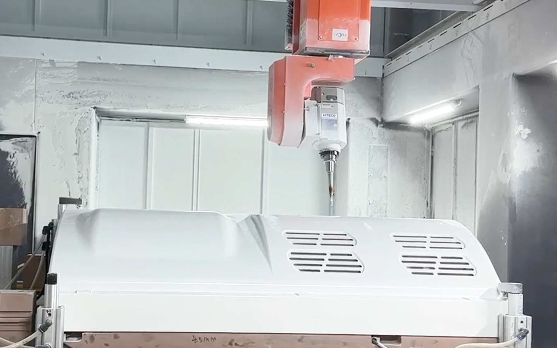 RBT MACHINERIE COUPE FORME À 6 AXIS CNC ROUTEUR DE MISE AVEC DOUBLE TAUTABLE DE TRAVAIL 