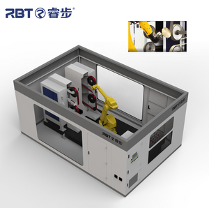 Machine de meulage et de polissage CNC robotique RBT pour la fabrication de robinets, approuvée CE 