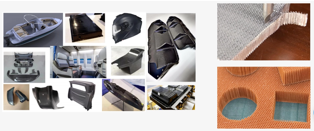 Applications de la machine CNC 5 axe