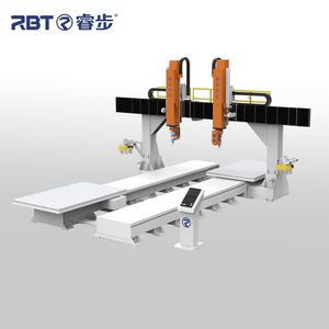 Fraiseuse CNC à tête de table double à cinq axes