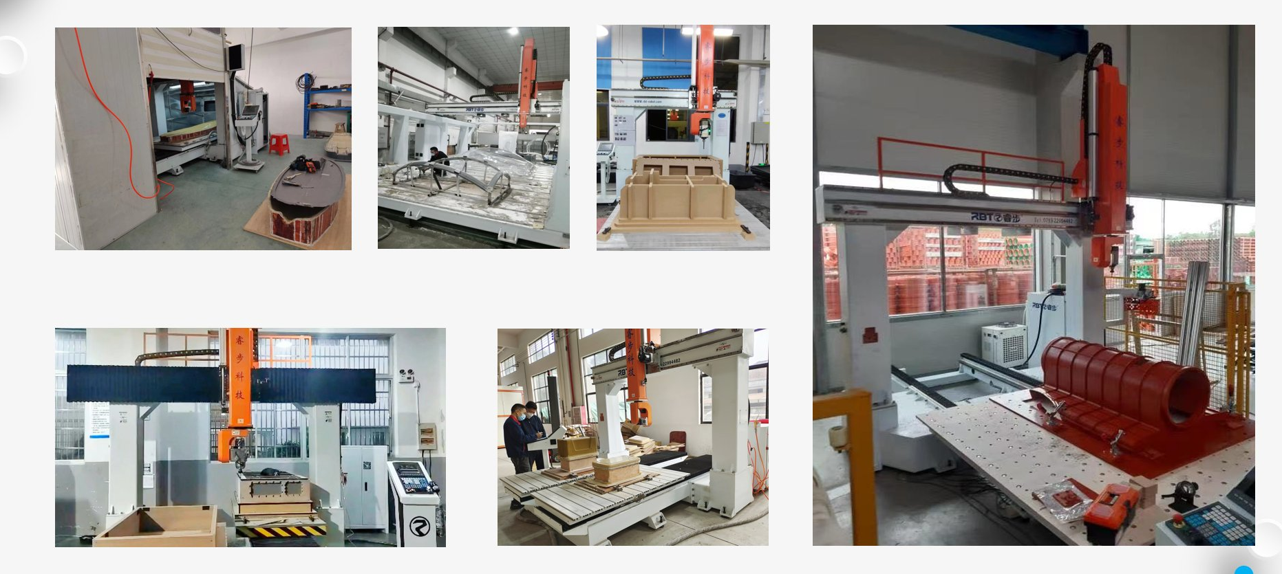 Application de la machine CNC &agrave; 6 axes