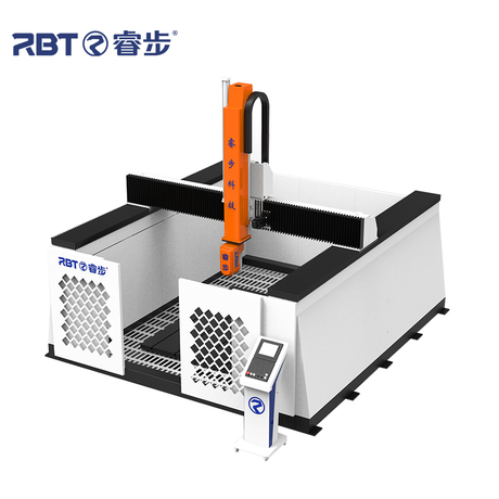 Machine de coupe CNC à 5 axes RBT pour composites en plastique en aluminium en nid d'abeille