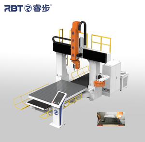 Routeur CNC Rbt 5 axes pour le thermoformage de pièces formées sous vide en plastique approuvé CE 