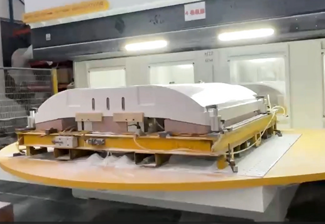 RBT MACHINERIE COUPE FORME À 6 AXIS CNC ROUTEUR DE MISE AVEC DOUBLE TAUTABLE DE TRAVAIL 