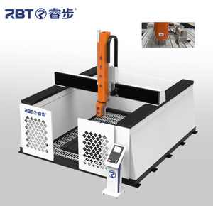 Centre d'usinage CNC à cinq axes RBT pour la fabrication de moules en aluminium approuvé CE 